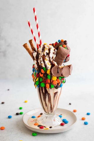 milkshake m&m's