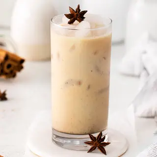 Iced chai latte