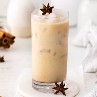 Iced chai latte