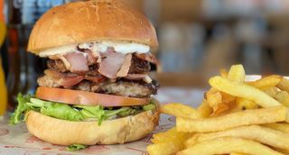 Hamburguesa Kansas BBQ