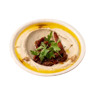 Hummus z suszonymi pomidorami