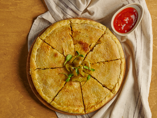 З бараниною та овочевою сальсою (400г)