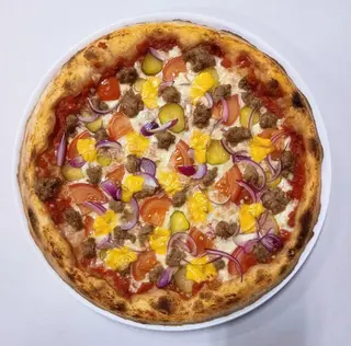 NEW ! Crazy Burger Pizza 1490 g