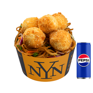 Meniu Noodles  pui crocant