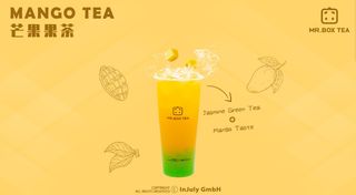 Mango Milk Tea 