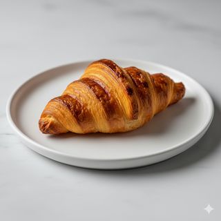 Croissant a la plancha