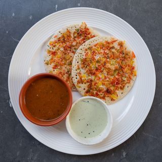 Vegetable Uttapam