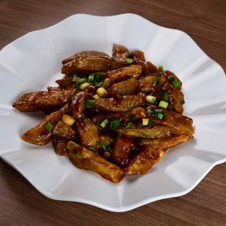 Баклажаны с рыбным привкусом 