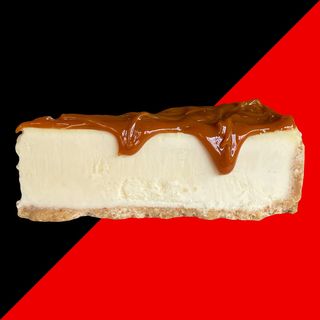 Cheesecake con dulce de leche