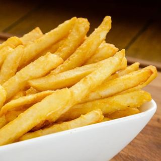 Porción de patatas fritas