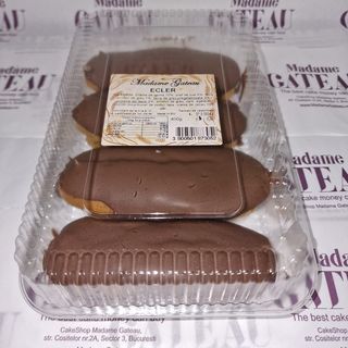 Eclere cu crema de vanilie cu ciocolata (4*100G)