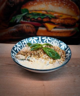 Паста з індичкою та вершками