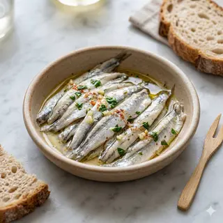 Boquerones En Vinagre