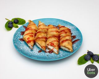 Naleśniki z serem na słodko 