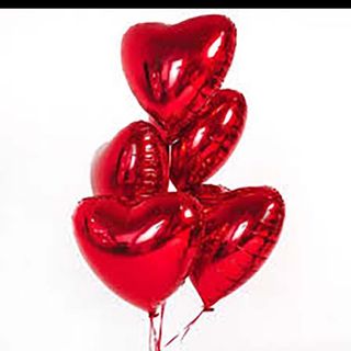 Baloane “ Inima mea”heliu x5 