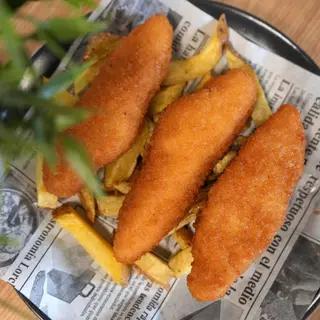 Menú Infantil De Fingers De Pollo