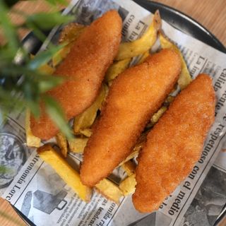 Menú Infantil De Fingers De Pollo