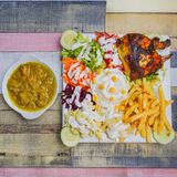 1/4 Plat Poulet