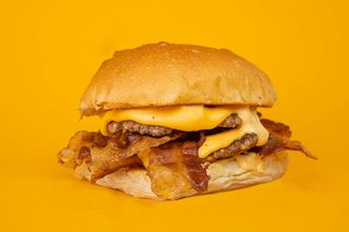 Panino double cheese burger