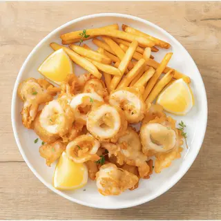 Calamares con papas (4 uds.)