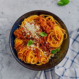 Espaguetis A La Boloñesa
