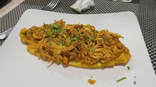 Patacón Con Pollo