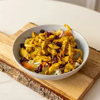 Chicken Tikka Salad With Honeylime Dressing