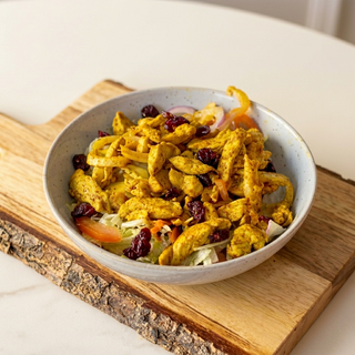 Chicken Tikka Salad With Honeylime Dressing