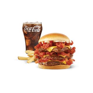 Baconator Triple Menu