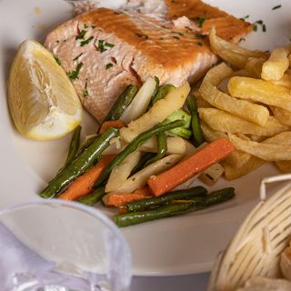 Pavé de saumon grillé