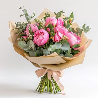 Ramo De Flores Dulce Peonias