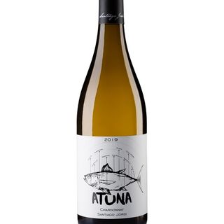 Botella vino blanco tierra de Cádiz Chardonnay (Santiago Jordi) 70cl