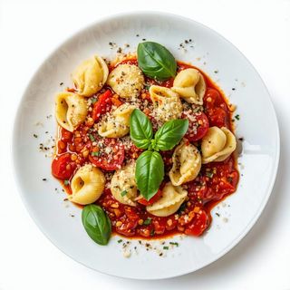 Orecchiette al pomodoro e basilico