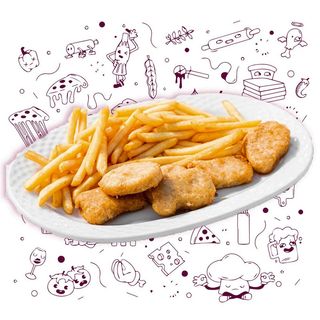 Plato De Nuggets (6 Uds.)