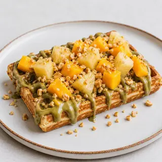 Waffel Pistachio Tropical