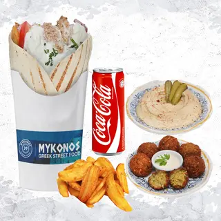 Menu Gyros Hummus Falafel