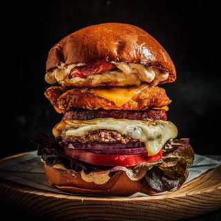 Hamburguesa Trifásica