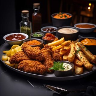 Hrskava piletina 250-300 g + Coca-Cola