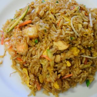 Gamberi biryani