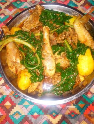 1/4 Local Chicken Grandma Style (Tumbukiza) 