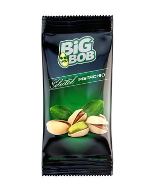 Фісташки смажені солоні"Відбірні"ТМ"BIG BOB"45г