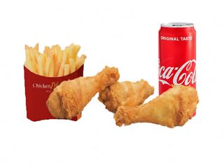 Menù cosce di pollo