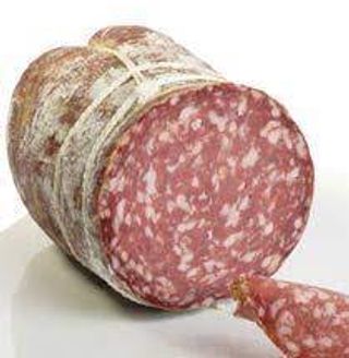 Salami z czosnkiem (cena za 200 gr 18,70 PLN)