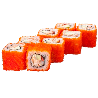 Ролл "Калифорния" с крабом