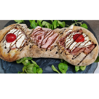 Pizza gourmet cannolo