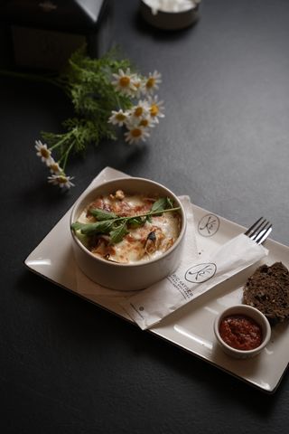 Crêpe Fourrée Poulet Champignons
