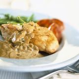 Poulet à la crème