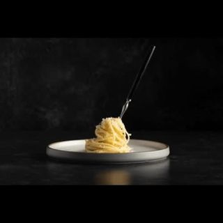 Spaghetti Con Ajo Gambas Y Champiñones