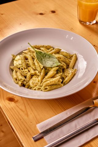 Massa Pesto e Mozarella