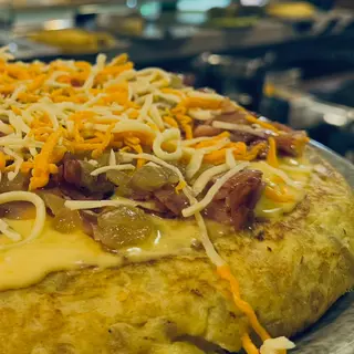 Tortilla Bacon-Queso Mediana